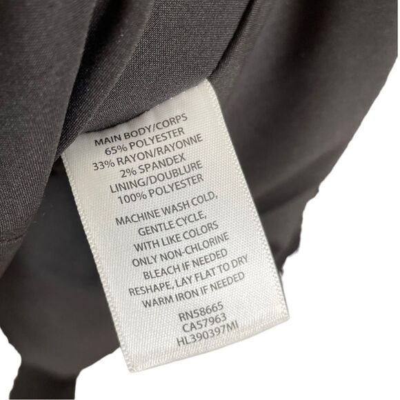 TROUVE Brown Micro Plaid Boyfriend Blazer Size S - Picture 8 of 8